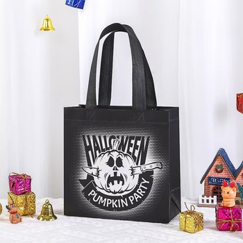 Biodegradable Christmas Non-Woven Bags - Holiday Gift Wrap
