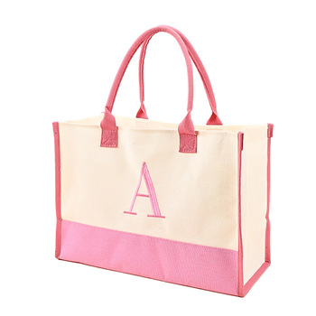 Chinese-Custom-LOGO-Factory-Wholesale-Canvas-Embroidered.jpg_350x350.jpg Custom Logo Canvas Shoulder Bag - Embroidered Letter, Rope Handle