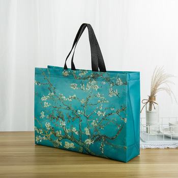 Chinese Style Non-Woven Craft Bag - Cheongsam Floral Print