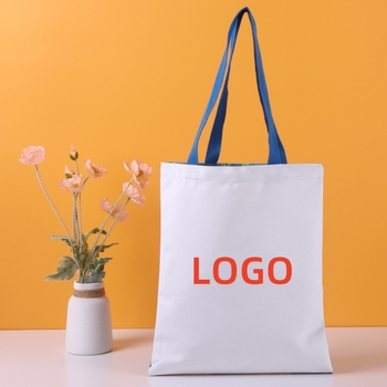 Custom-190T-Canvas-Ripstop-Striped-Folding-Tote.jpg_350x350.jpg Custom 190T Ripstop Striped Tote - Rope Handle, Machine Washable