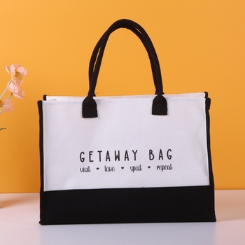 Custom-Logo-Printed-Large-Cotton-Canvas-Shoulder.jpg_350x350.jpg Custom Logo Cotton Canvas Shoulder Tote - Rope Handle, Recycled