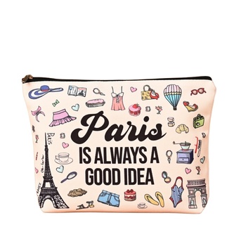 Blank Canvas Pencil Case - Eco Multi-Purpose Zipper Pouch