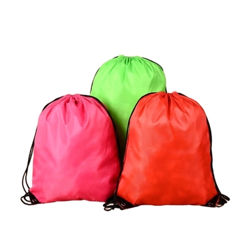 Drawstring Backpack Medium 30-50cm - Polyester Sports Gym, Custom