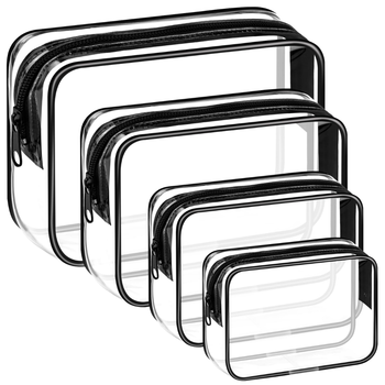 Durable-Water-Resistant-Portable-Fashion-Foldable-Small.jpg_350x350.png Foldable Small PVC Toiletry Bag - Travel Organizer, Zipper