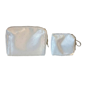 National Style PU Cosmetic Bag - Waterproof, Letter Pattern