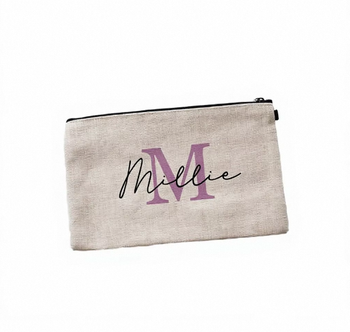 Sequin Canvas Zipper Bag - Bling Travel Mini, Foldable Eco