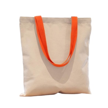 High-Quality-Custom-Logo-Printed-Cotton-Tote.jpg_350x350.jpg Custom Logo Cotton Tote Bag - Long Rope Ribbon Handles