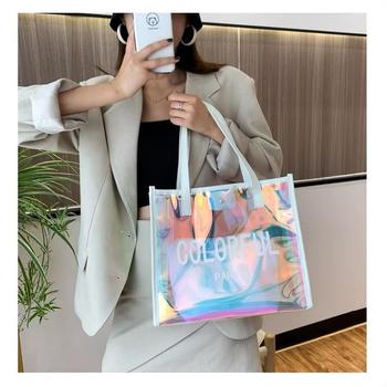 Holographic-Cartoon-Pattern-Long-Shoulder-Strap-Folding.jpg_350x350.jpg Holographic Cartoon PVC Handbag - Long Shoulder Strap, Custom
