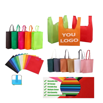 Biodegradable Non-Woven Shopping Tote - Custom Logo Eco