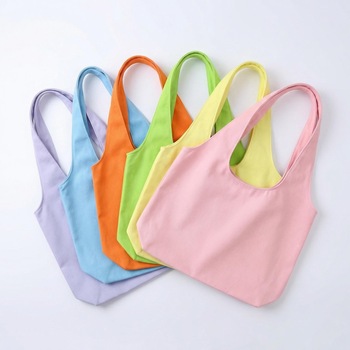 Eco Canvas Tote Bag - Large Shopping Commute, Custom Logo A-0731