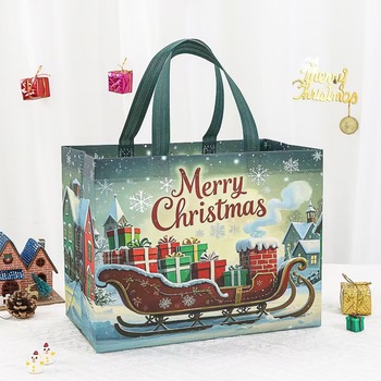 Large-Capacity-Christmas-Reusable-Tote-Bags-Non.jpg_350x350.jpg Large Christmas Reusable Non-Woven Tote - Gift Wrap Bags