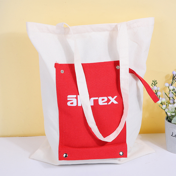 OEM-Custom-Logo-Printed-Eco-Friendly-Organic-1.jpg_350x350-1.jpg Custom Logo Organic Cotton Canvas Tote - Rope, Recycled Zipper