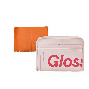 Large Canvas Cosmetic Bag - Zipper, Blank Custom Logo
