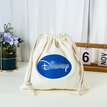 Canvas Drawstring Mailing Bag - Sublimation, Custom Logo