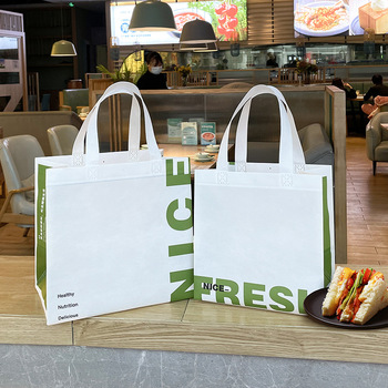 Non-Woven Food Takeout Bag - Reusable Bento Packing