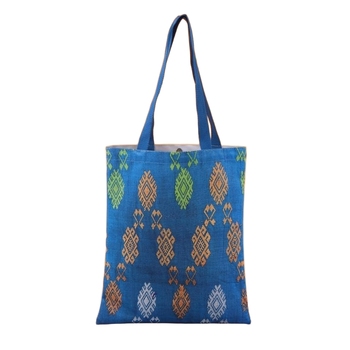 Custom Print Canvas Shopping Totes - Rope/Ribbon, Multi-Size