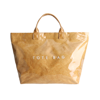 Custom Logo DuPont Tyvek Beach Bag - Large Open Tote
