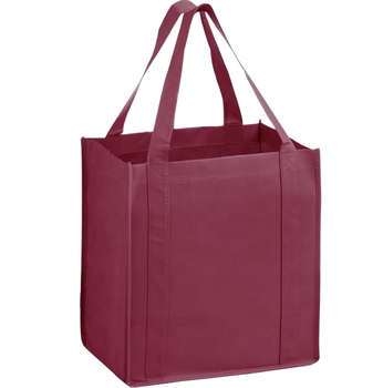 Wholesale-Medium-Heavy-Duty-Non-Woven-Tote.jpg_350x350.png Heavy-Duty Non-Woven Tote Bag - Long Handle, Reusable Grocery
